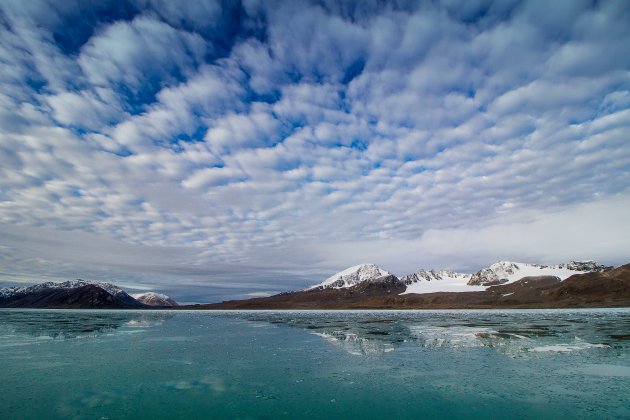 Luchten van Spitsbergen