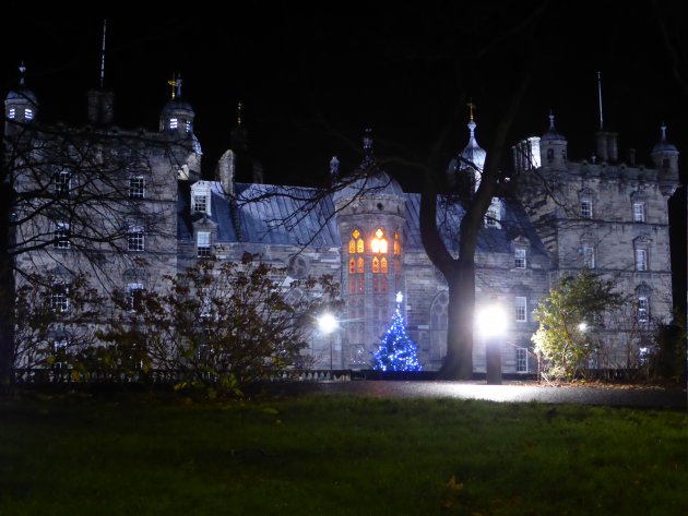 Kerstsfeer school Edinburgh
