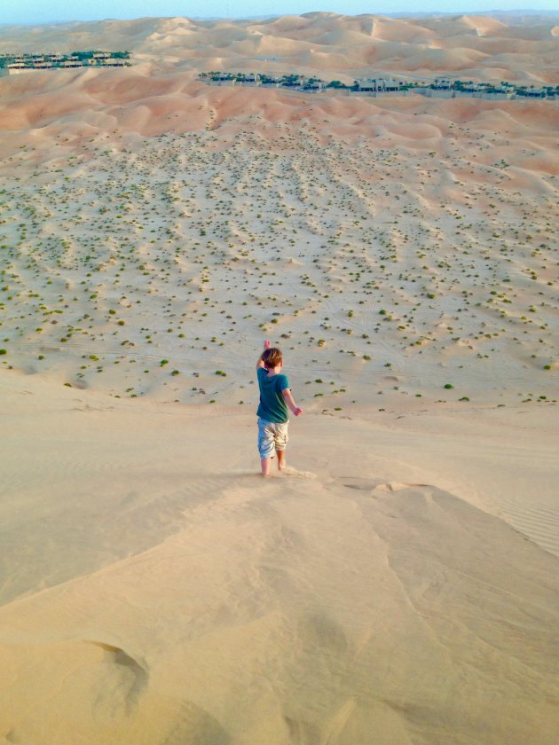 Spelen in de woestijn