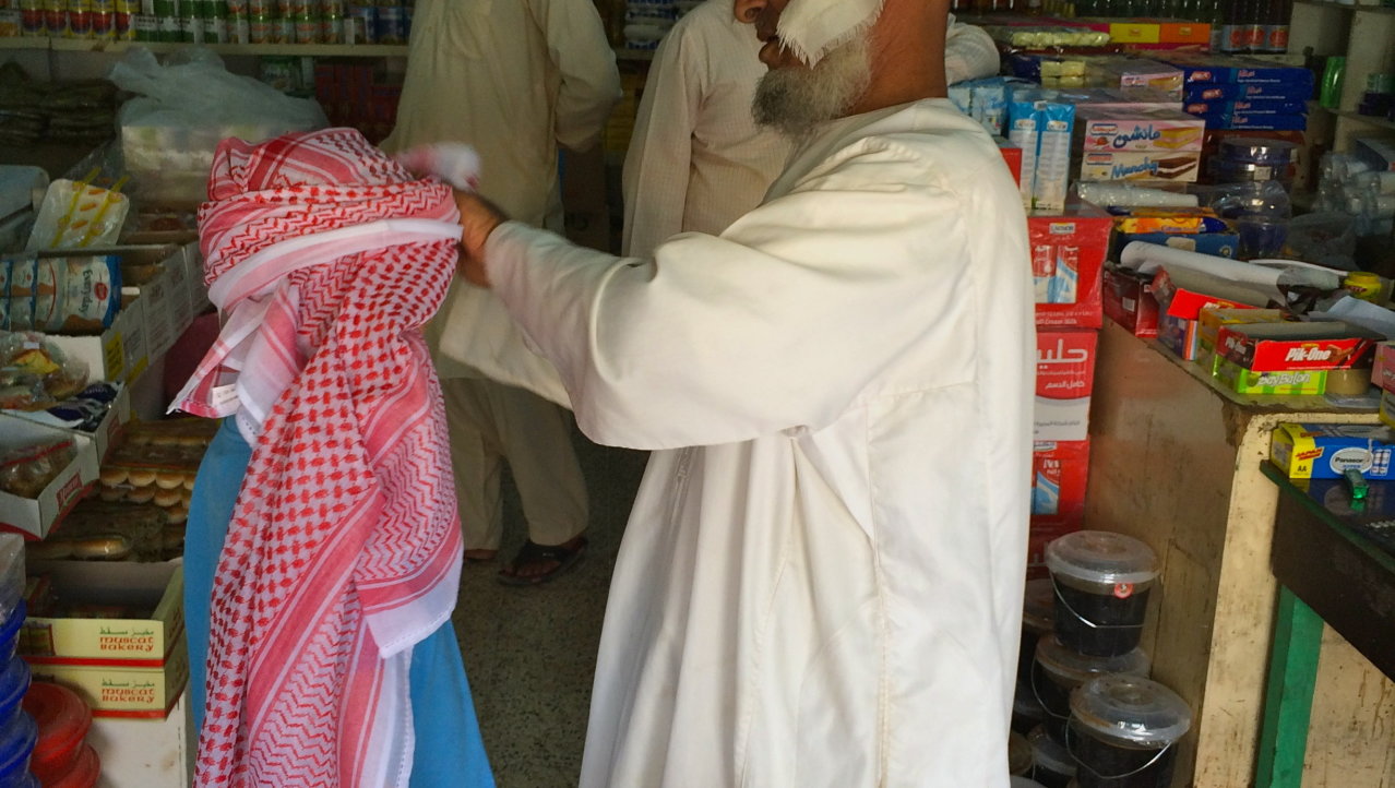 Bijzondere ontmoeting in Oman