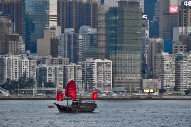 Junk Boat in Hongkong