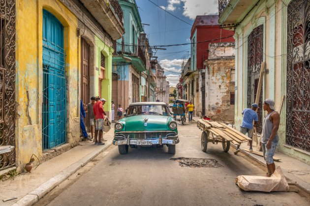 Zijstraatjes in Havana