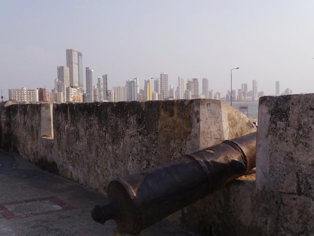 Oud en nieuw in Cartagena