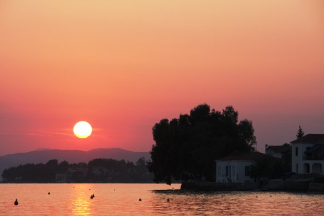 Griekse zonsondergang....