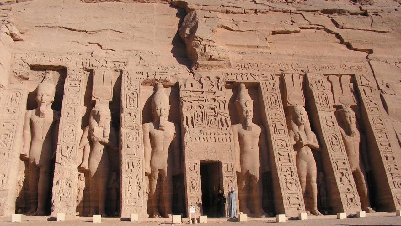 De tempel van Nefertari.