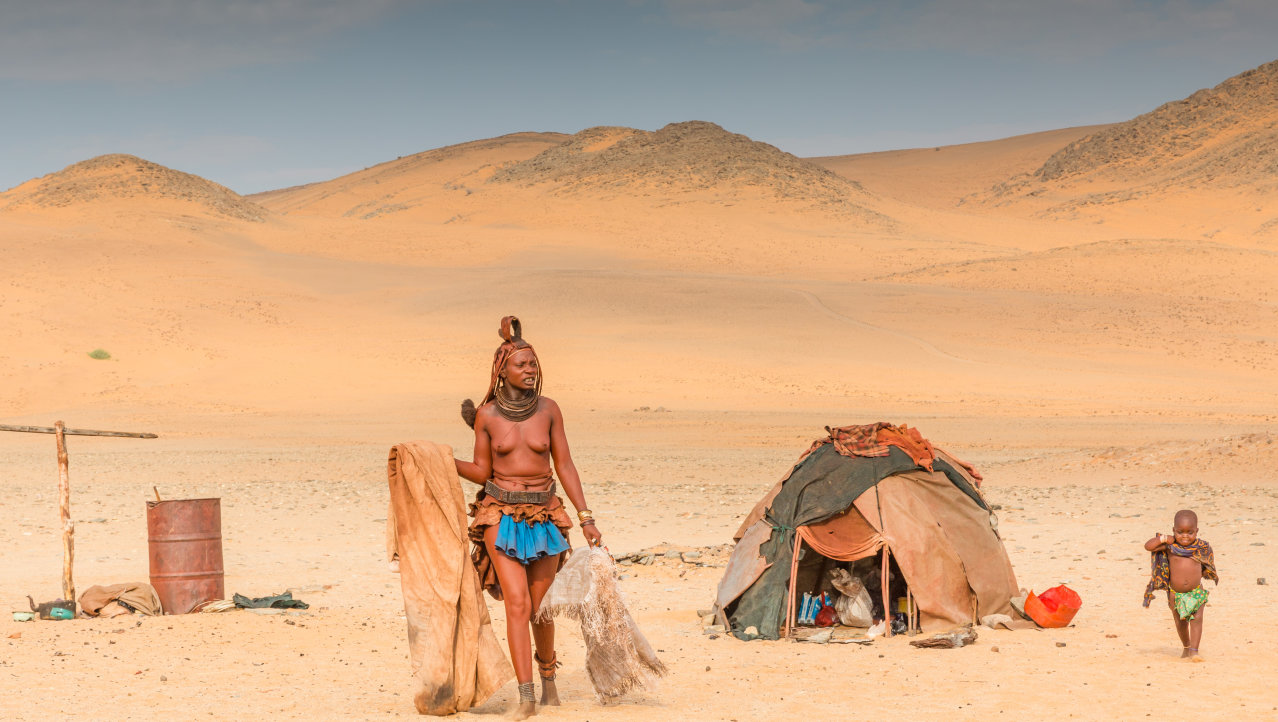Het land van de Himba's