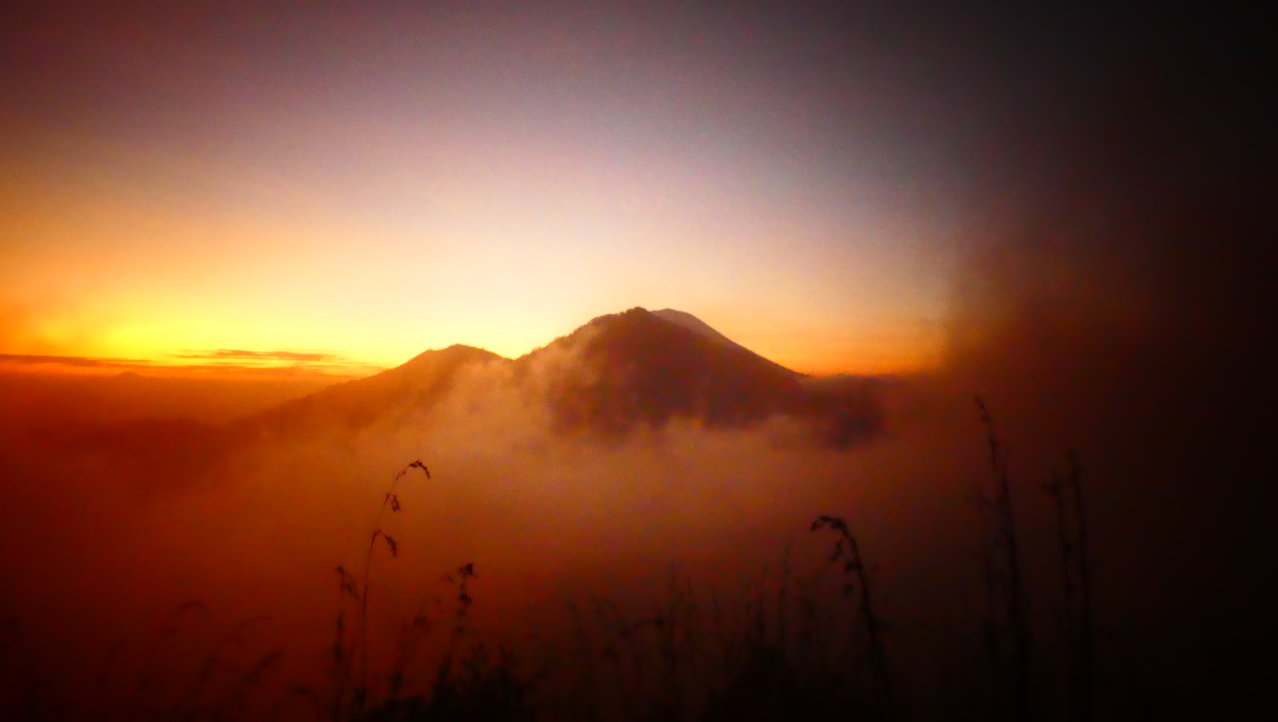 Sunrise op de Gunung Batur