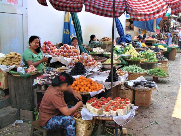 Markt in Bagan.