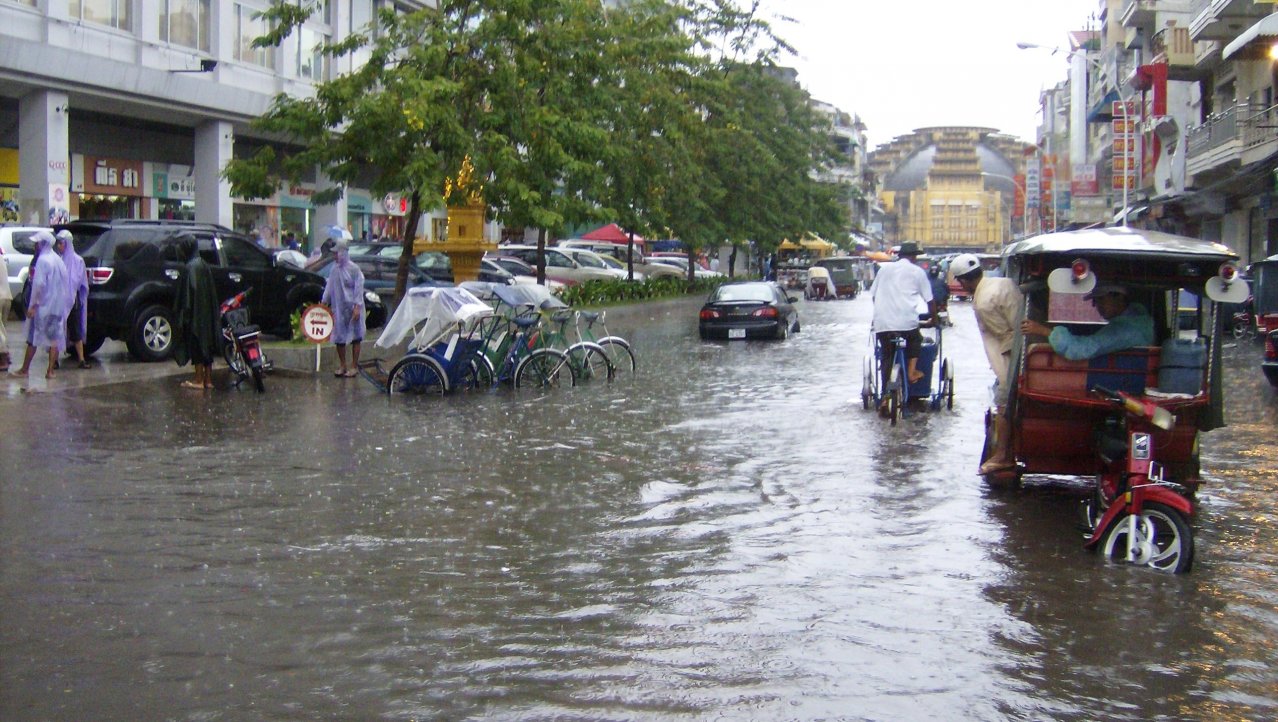 Regenbui in Phnom Penh