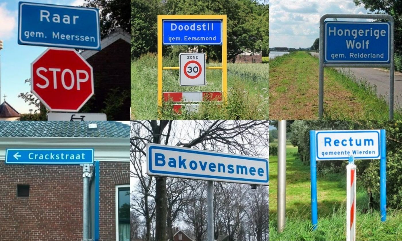 De raarste plaatsen en grappigste straatnamen van Nederland image