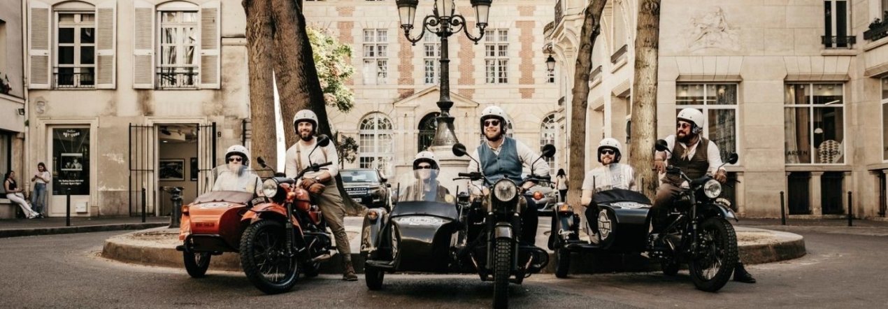 Maak een rondrit door Parijs op een motor met zijspan - tip foto