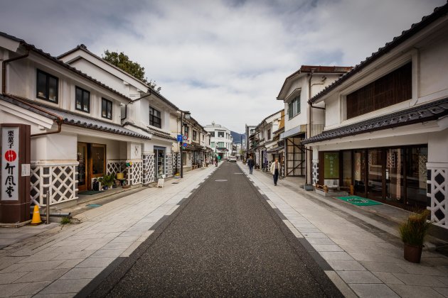 Nakamachi straat in Matsumoto