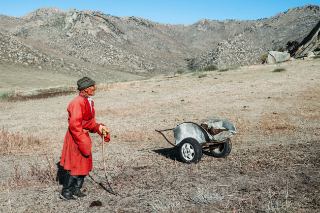 Geen pensioen in Mongolië