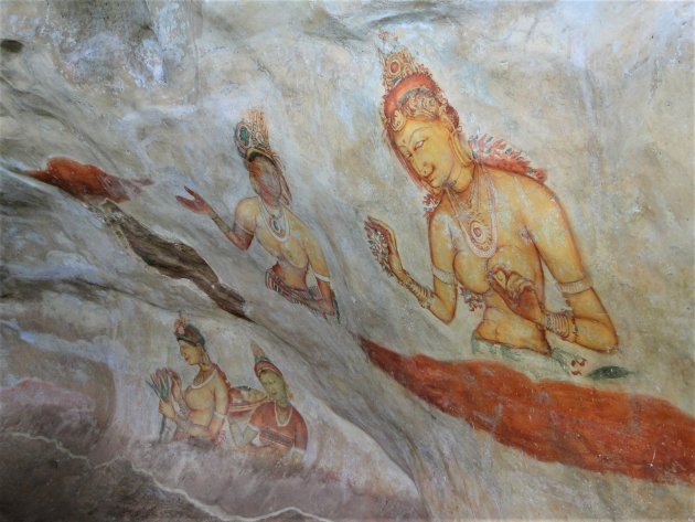 De Maagden van Sigiriya.