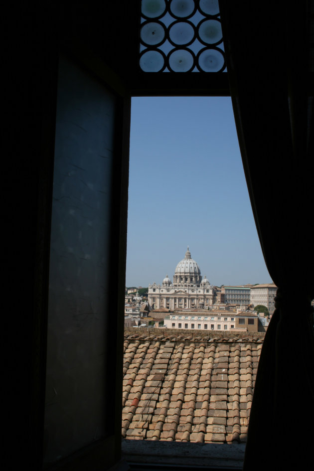 Doorkijkje op het Vaticaan