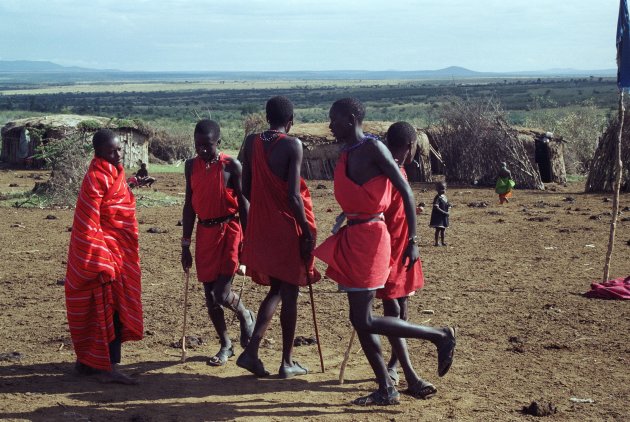 Dansende masai