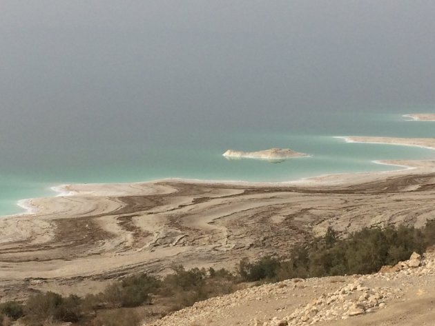 Uitzicht op de Dode Zee