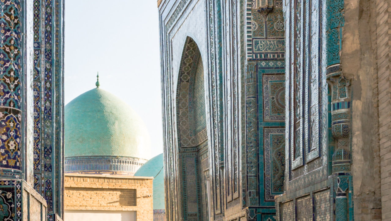 Shah-i-Zinda, Samarkand, Oezbekistan