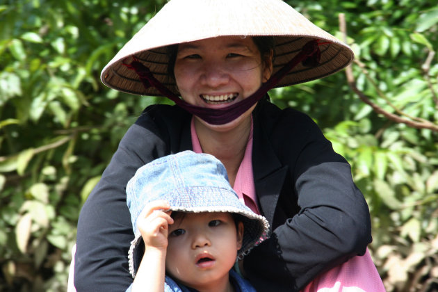 Vietnamese glimlach
