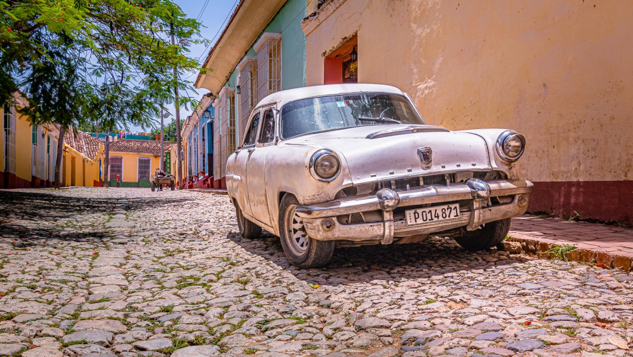 Old Chevy in Trinidad