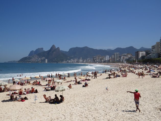 Relaxen in Rio de Janeiro: het strand van Ipanema