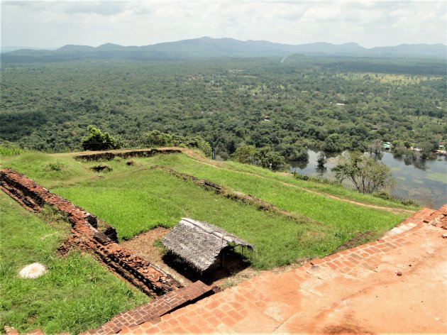 Uitzicht vanaf de Rots van Sigirya
