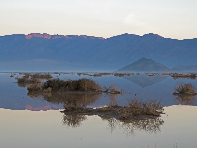 Death Valley NP in Oktober 2015 after floodings