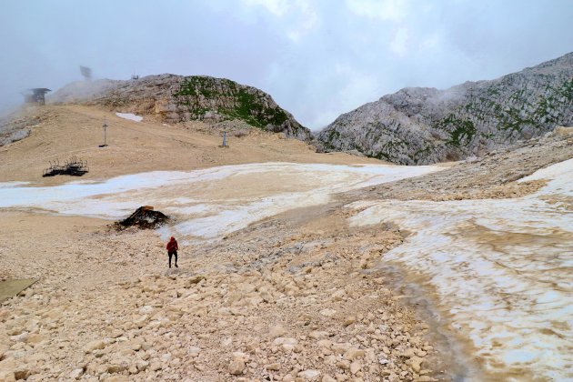 Mount Kanin eenzame hoogte