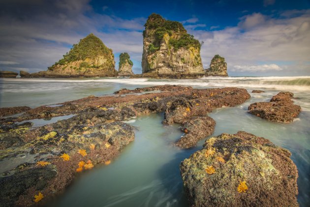 Motukiekie, het mooiste strand van Nieuw Zeeland
