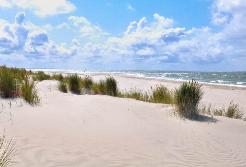 Hagelwitte stranden in Terschelling. Foto: Getty Images