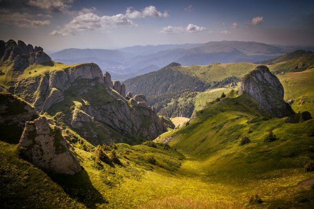 het Ciucas gebergte in Roemenië