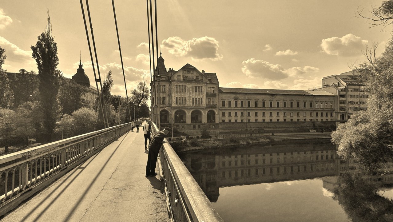Oradea voetgangersbrug