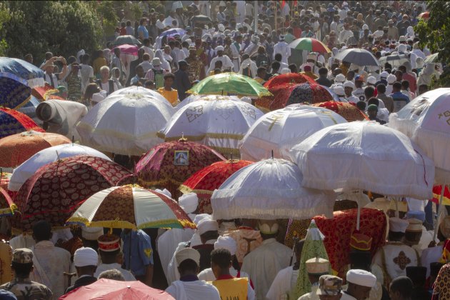 Ethiopië Lalibela Timkatfestival