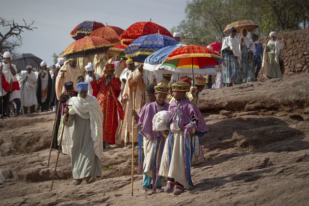 Ethiopië Lalibela Timkatfestival