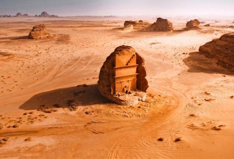 Alternatief Petra in Saoedi Arabie Foto Tim Bilman