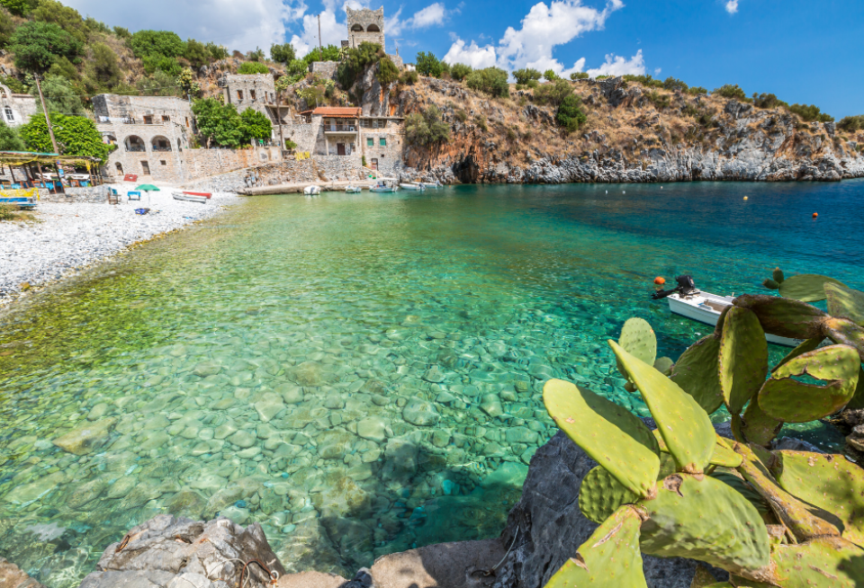 De haven in Peloponnesos. Foto: Getty Images 