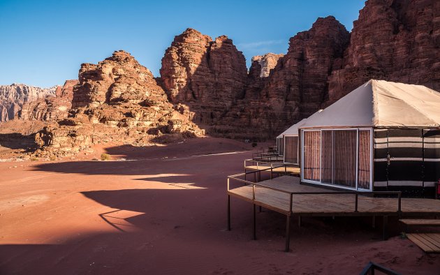 Lodge in Wadi Rum
