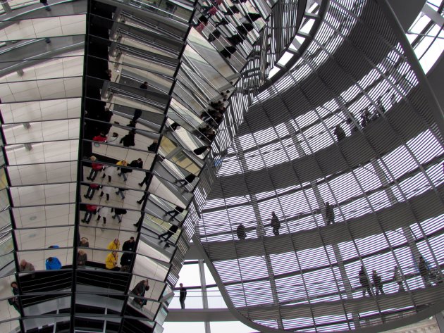 bezoekje aan de Reichstag-koepel