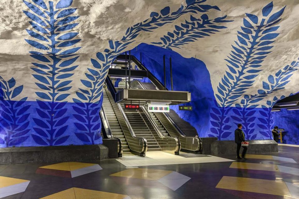 Metro Stockholm door Katrijn Snauwaert