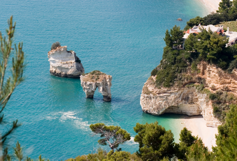 Baia Dele Zagare in Puglia. Foto: Getty Images