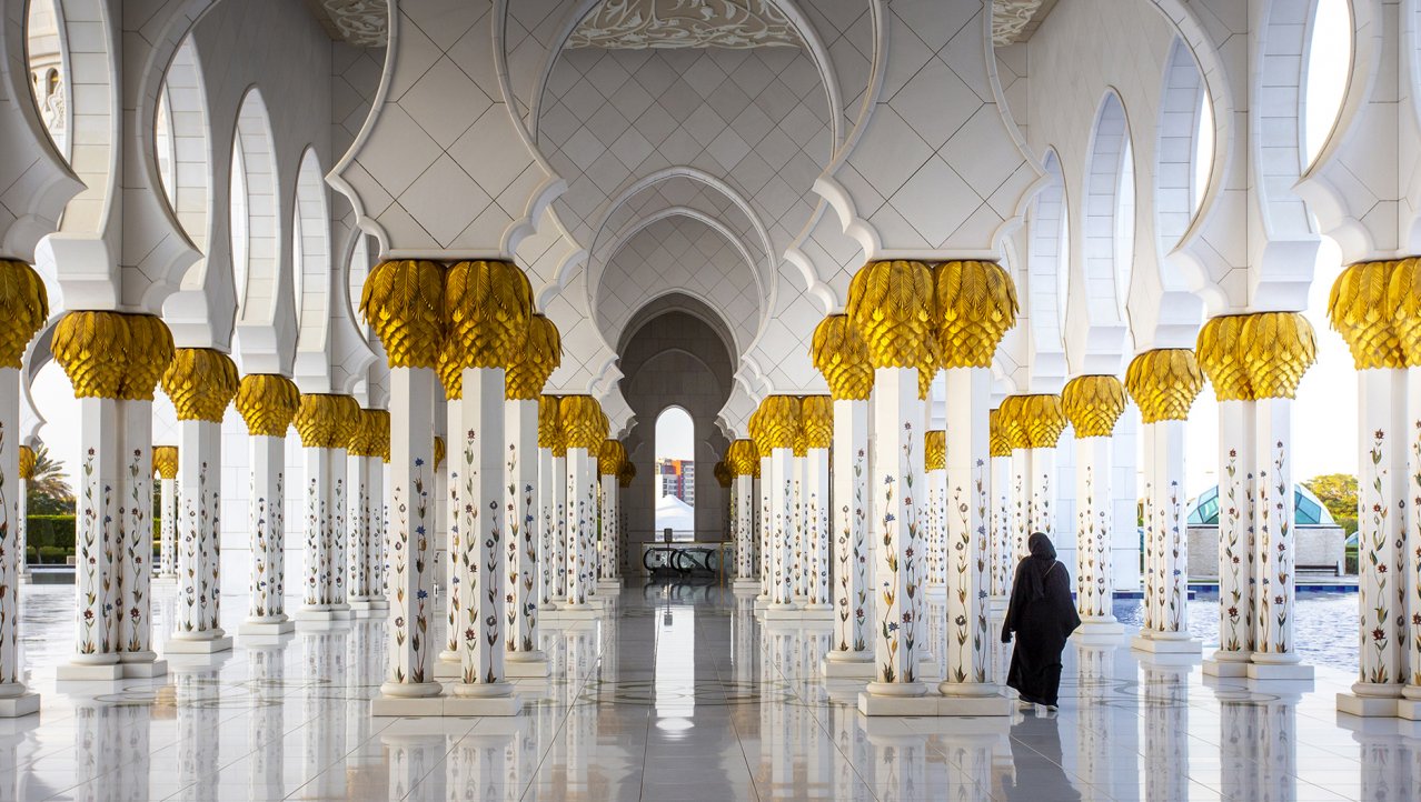De Sheikh Zayed Grand Moskee