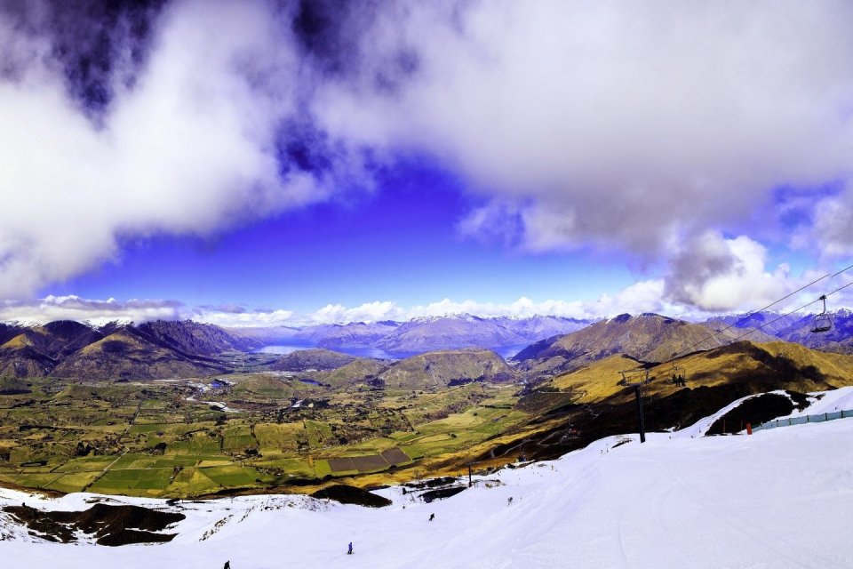 Coronet Peak, Nieuw Zeeland. Foto: Getty Images