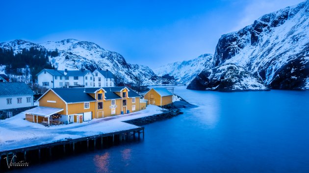 Blue Hour in Nusfjord