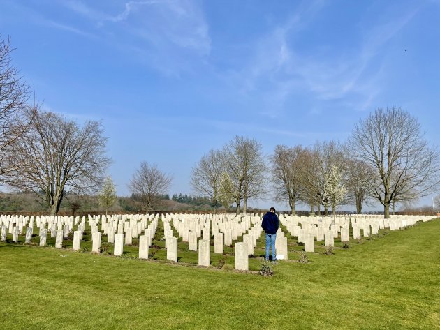 De Canadian War Cemetery in Groesbeek