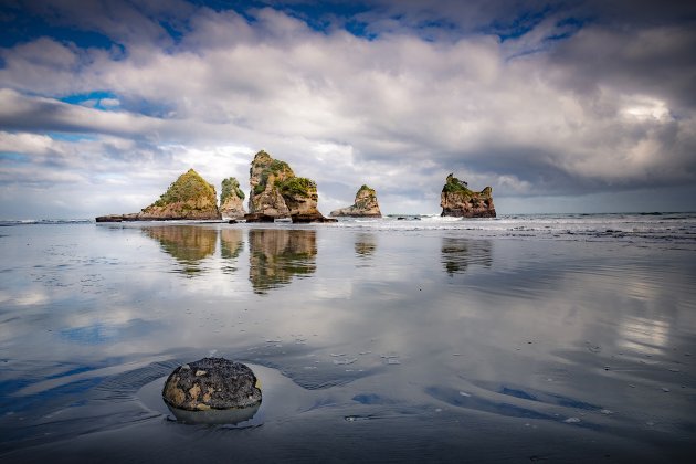 Mutukiekie, het mooiste strand van Nieuw Zeeland