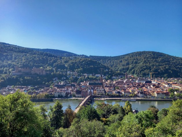 De Filosofenweg in Heidelberg