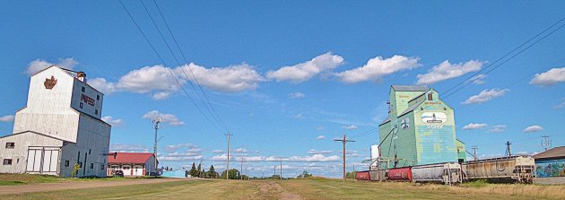 Grain Elevators of Alberta - Bashaw