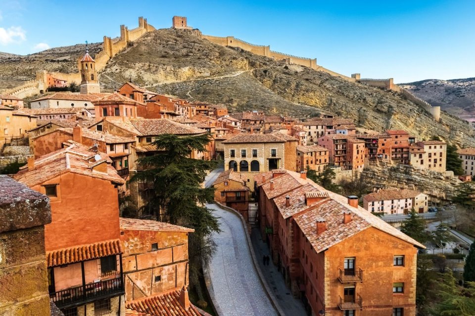 Albarracín in Spanje. Foto Getty Images