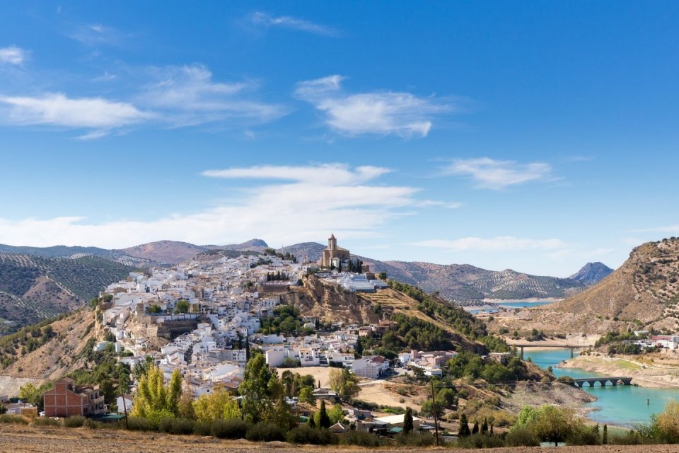 Iznájar in Spanje. Foto: Getty Images