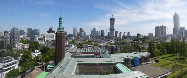 Panorama vanaf Het Depot Rotterdam